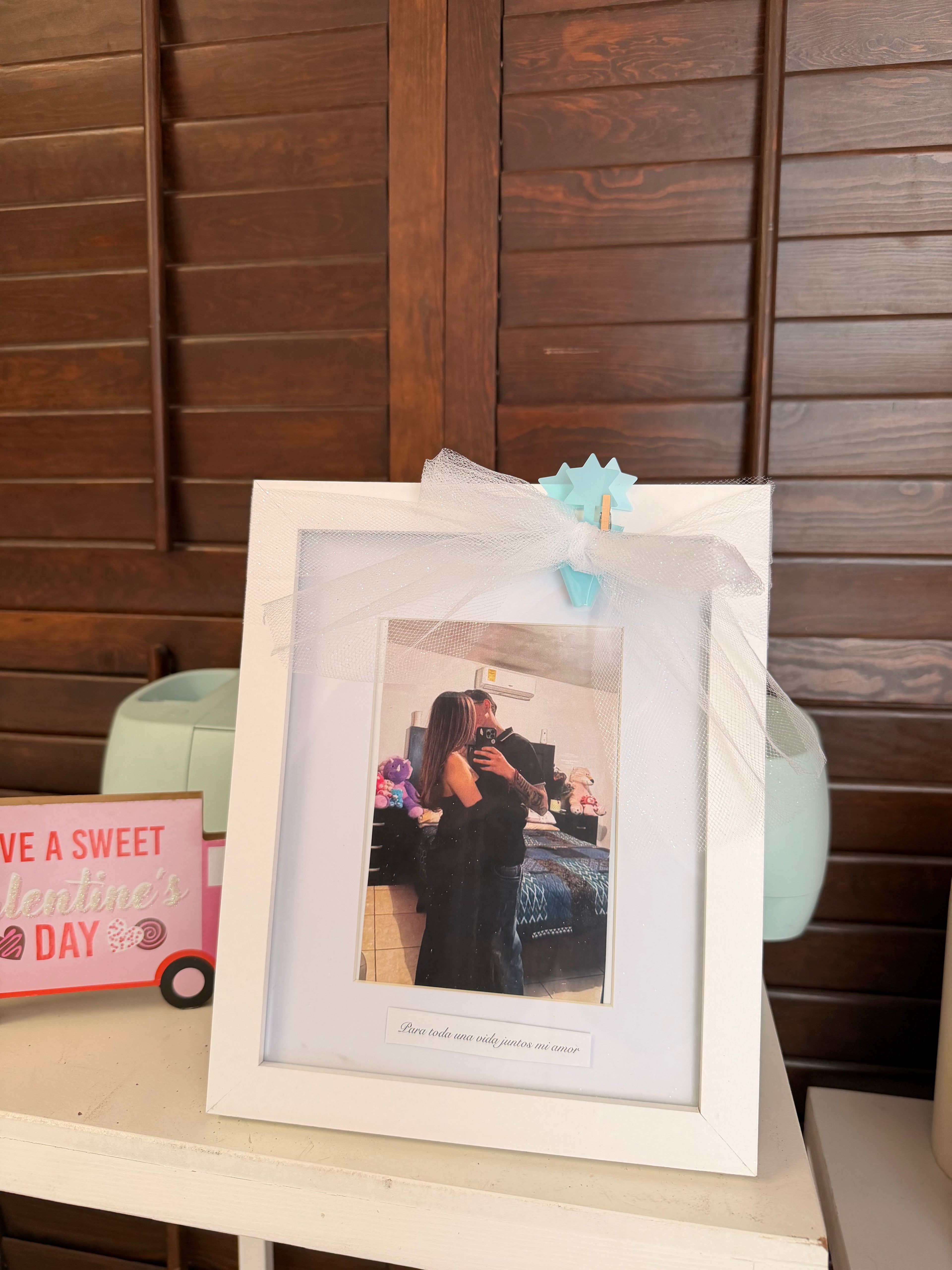 Cuadro con fotografia