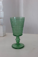 Copa alargada Verde