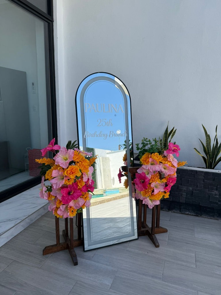 🌸 Espejo Floral Personalizado 🌸