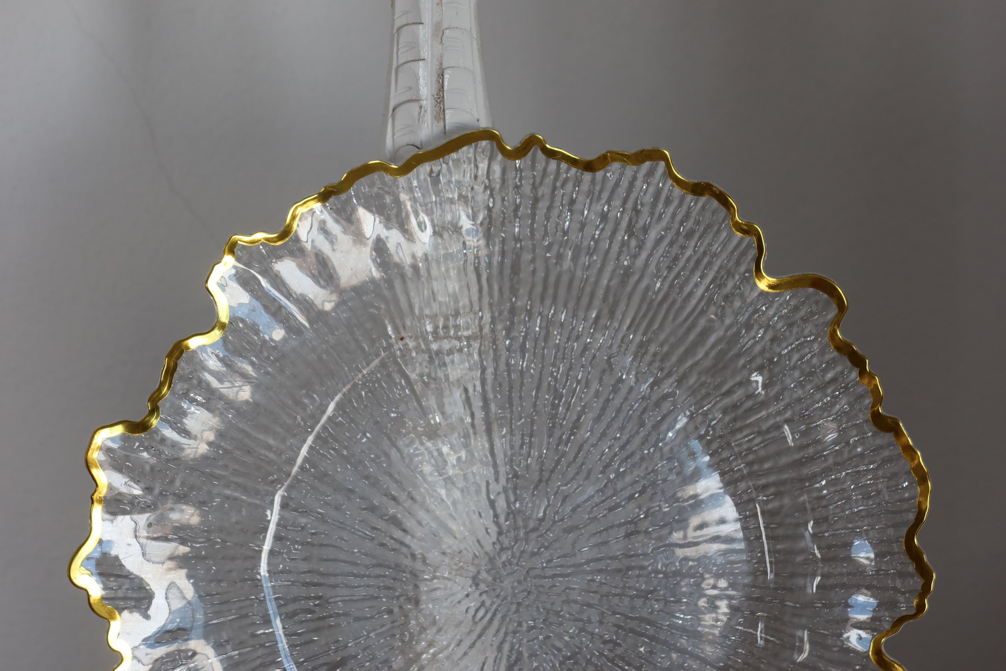 Plato base transparente